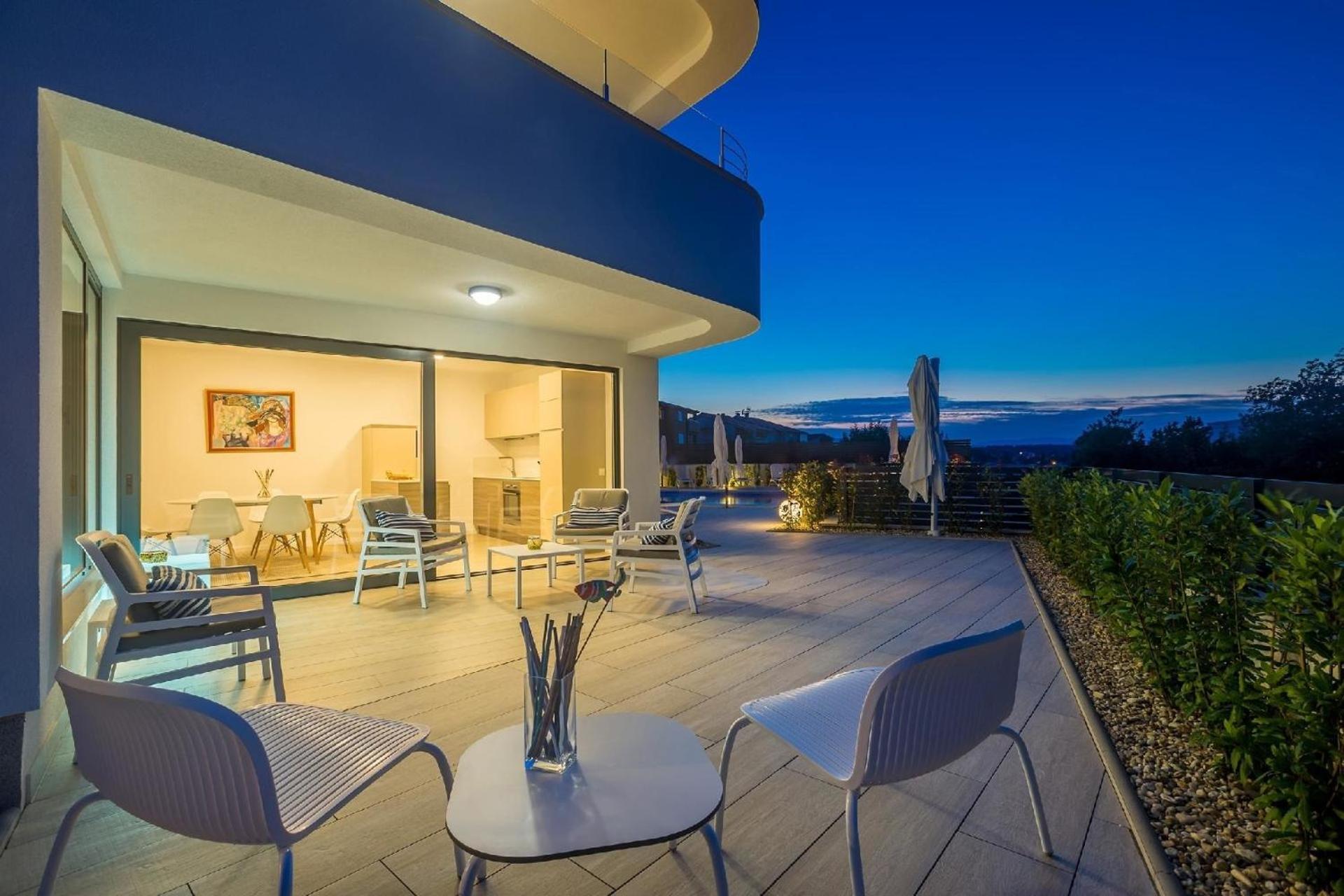 Fuer 6 Personen Ca 90 Qm In Zidarici, Kvarner Bucht Krk Apartment *